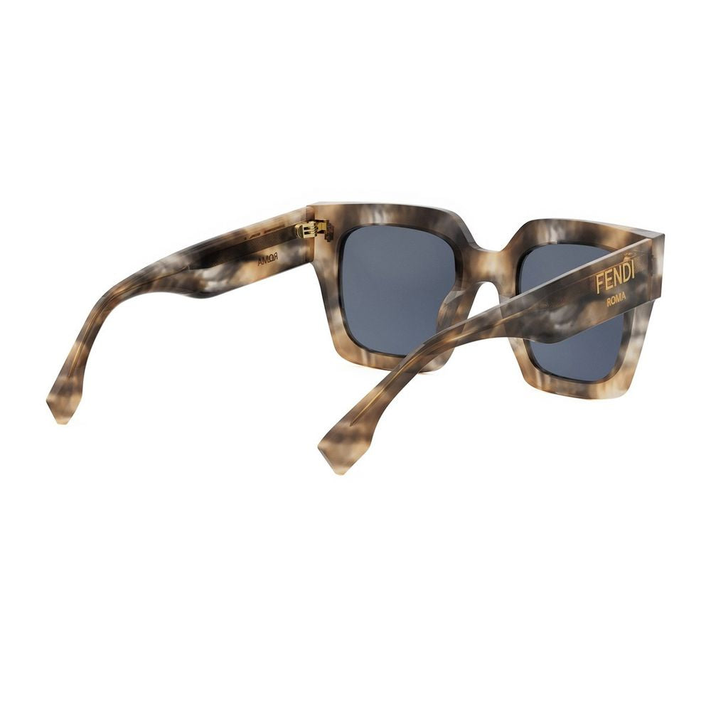 Rome Oversized Square Acetate Sunglasses