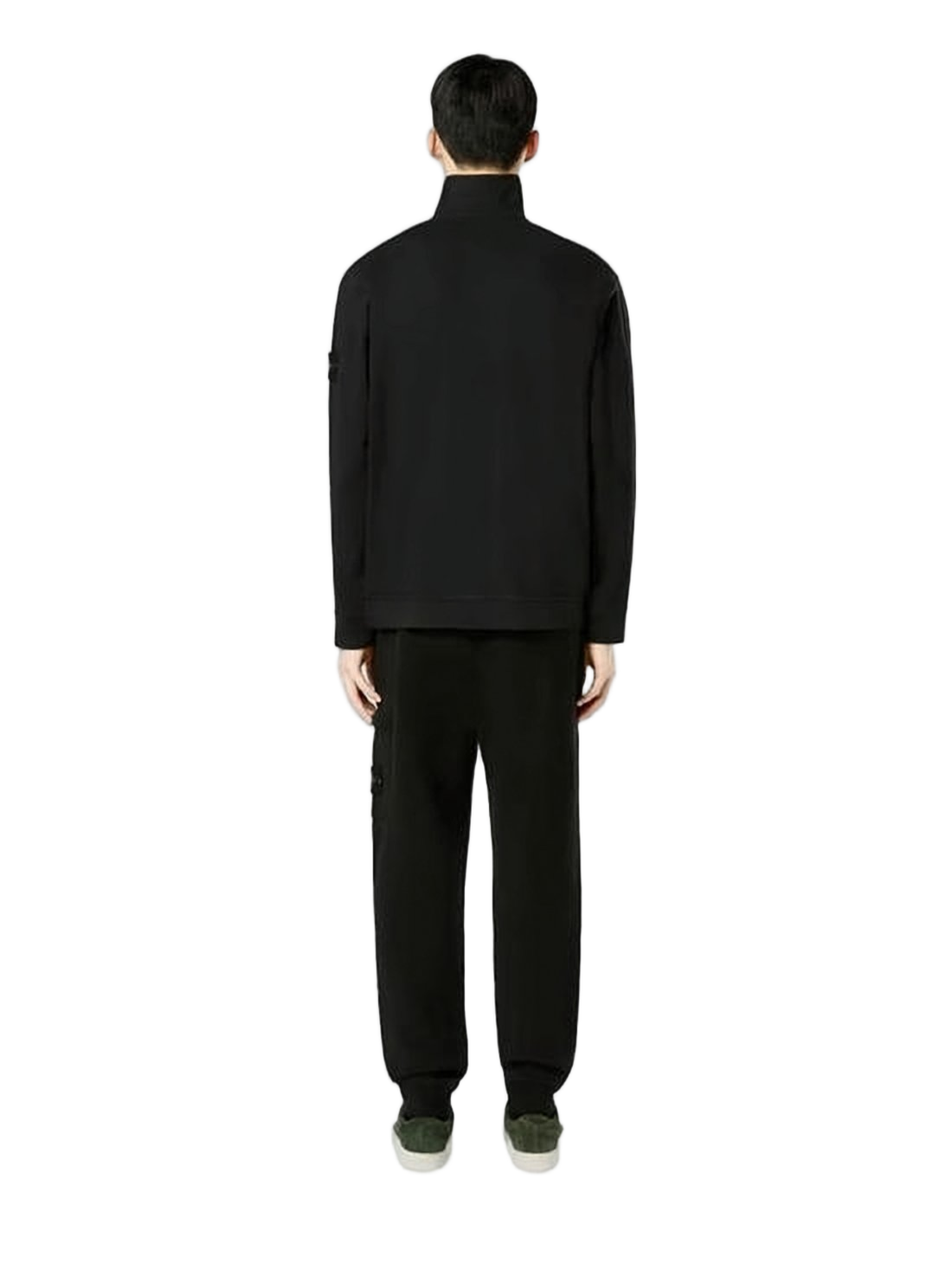 Relaxed-Fit Cotton Jogger Pants with Logo Emblem