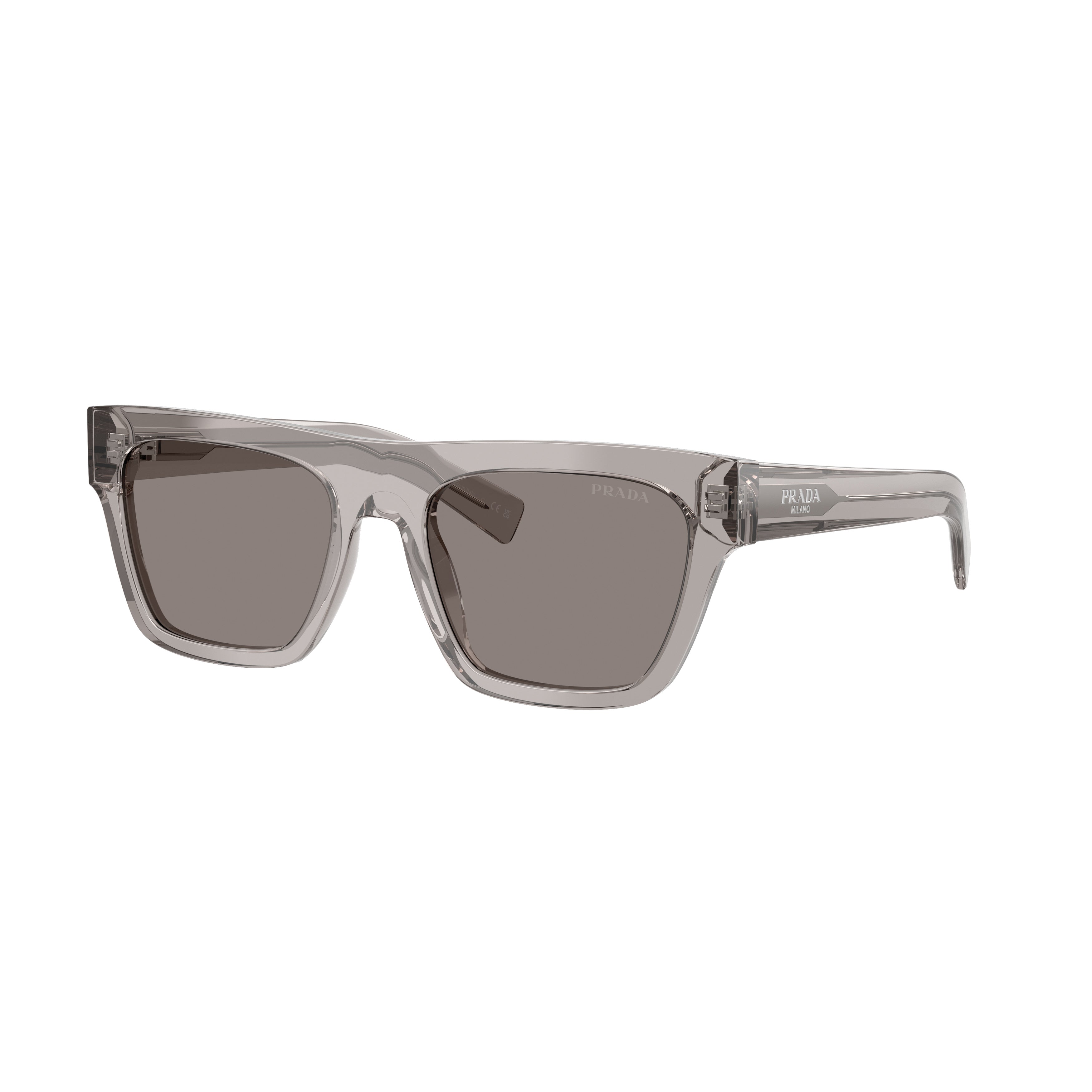 Grey 0pr C03s Translucent Acetate Sunglasses