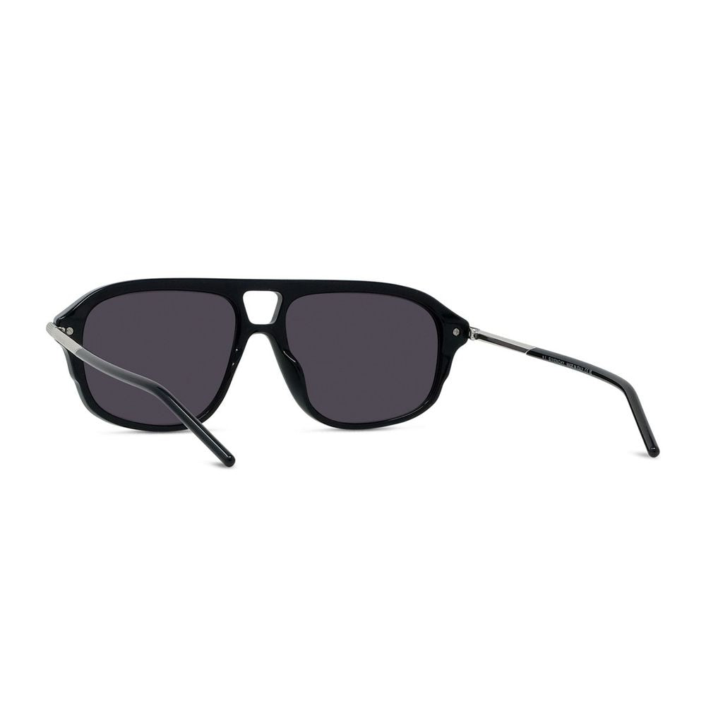Gv One Geometric-Shaped Grey Lens Acetate Sunglasses