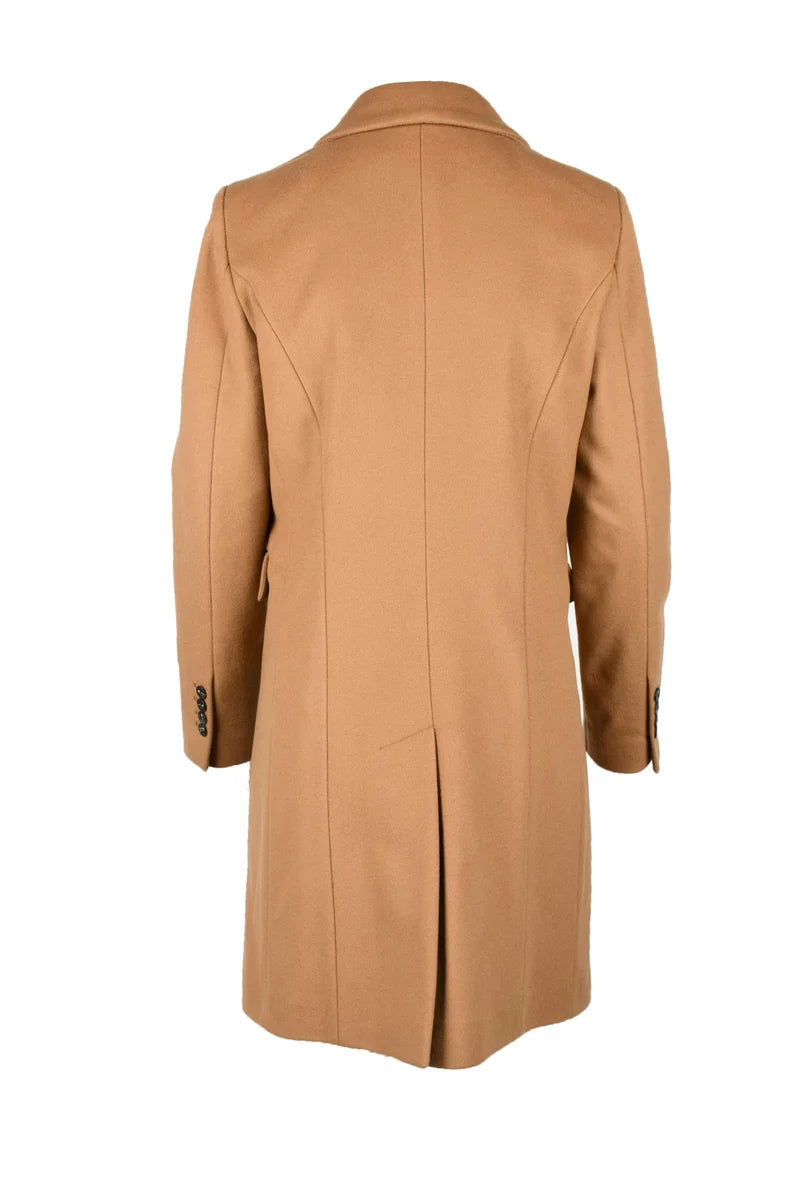 Wool and Cashmere Coat - Beige