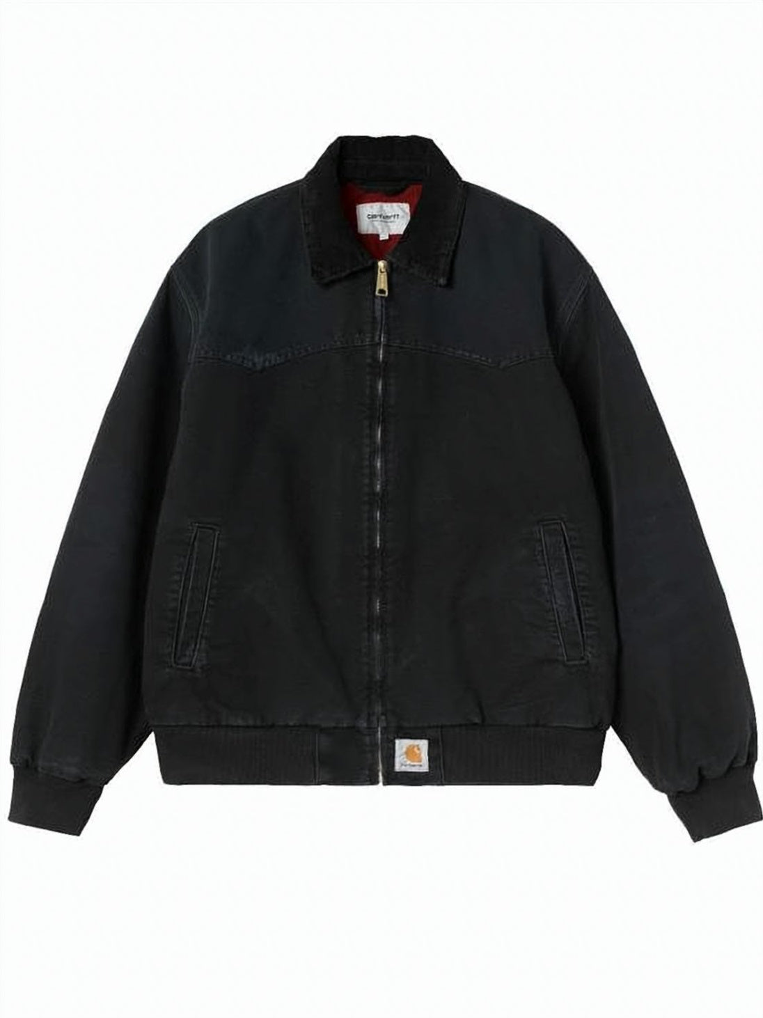 Boxy Silhouette Black Utility Jacket