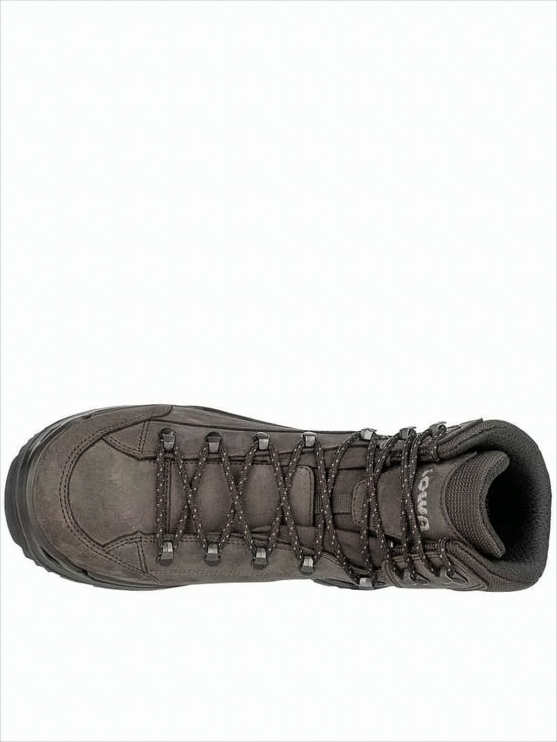 High-Top Cowhide Leather Sneakers With Vibram Sole