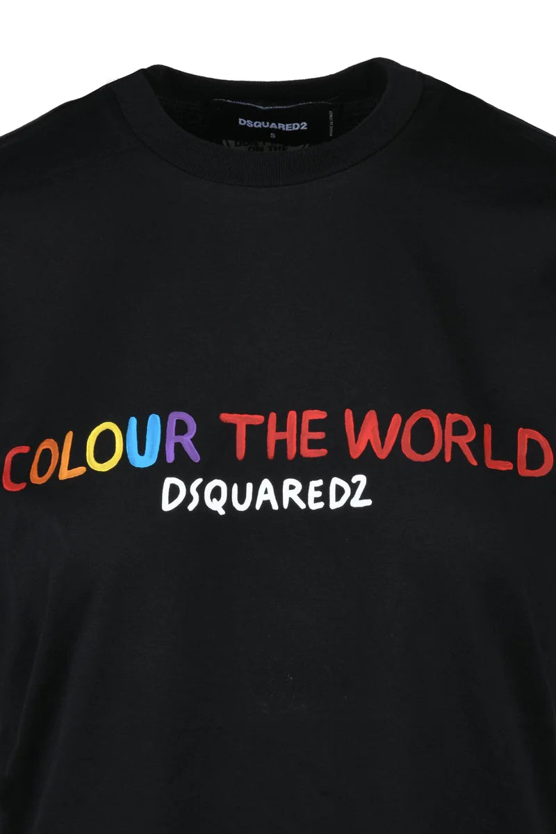 Cotton T-shirt - Black