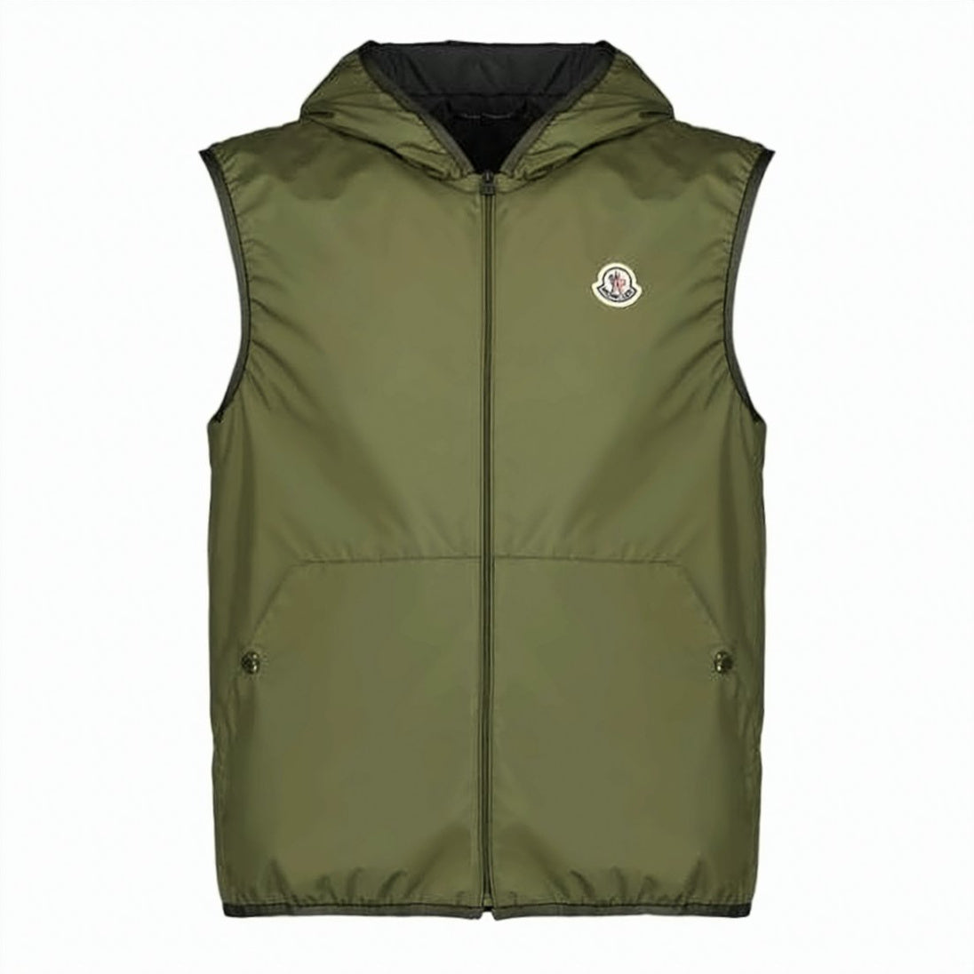 Two-Piece Moncler Jacket with Detachable Hooded Vest