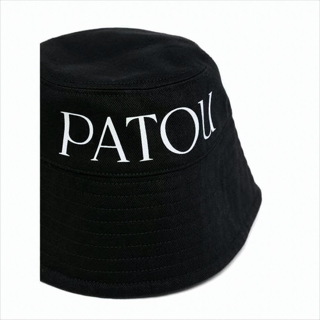 Cotton Bucket Hat with Bold Lettering