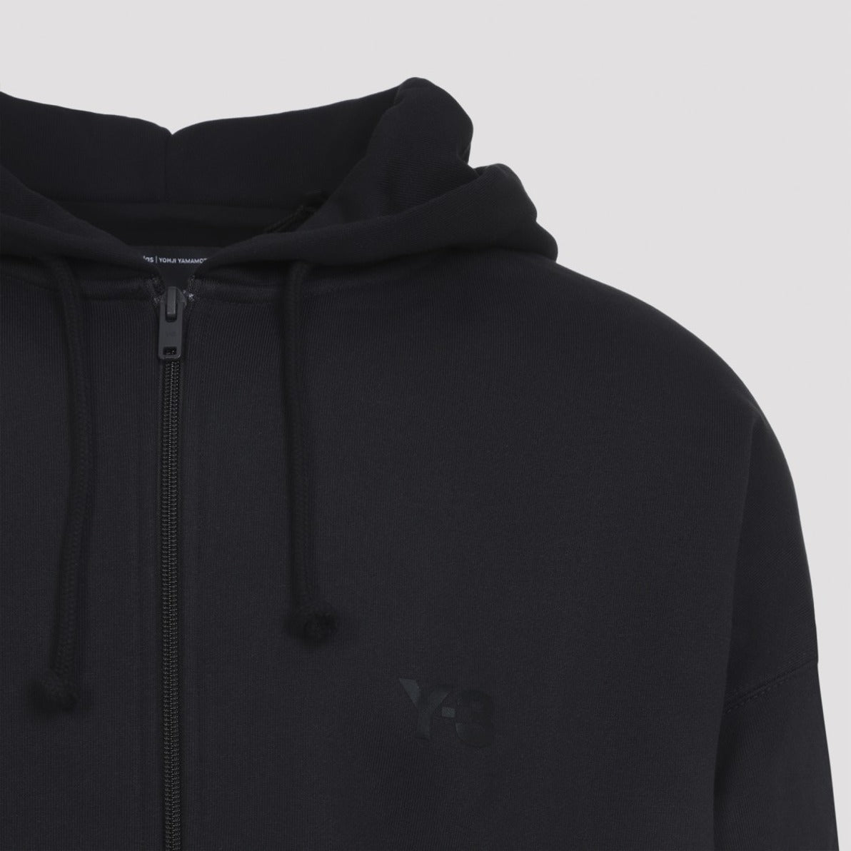 Brushed Terry Hoodie With Drawstring Hood