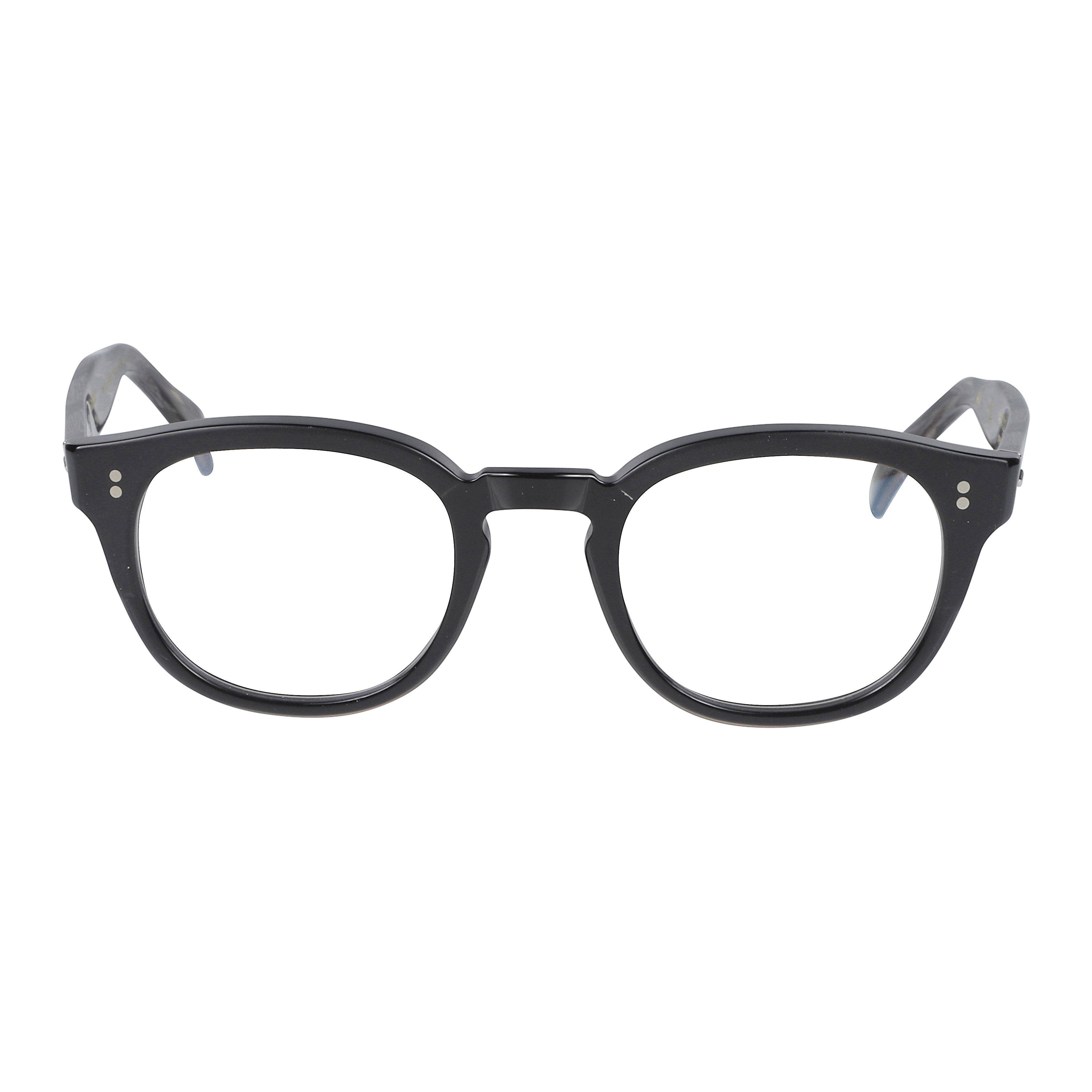 Jolly Special-1431 Rounded Square Frame Sunglasses with Marbled Temples