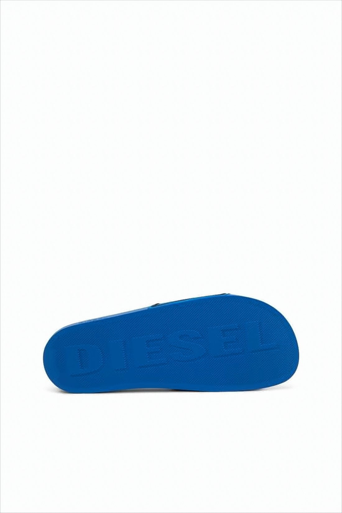 Rubber Slip-On Mules with Raised Logo