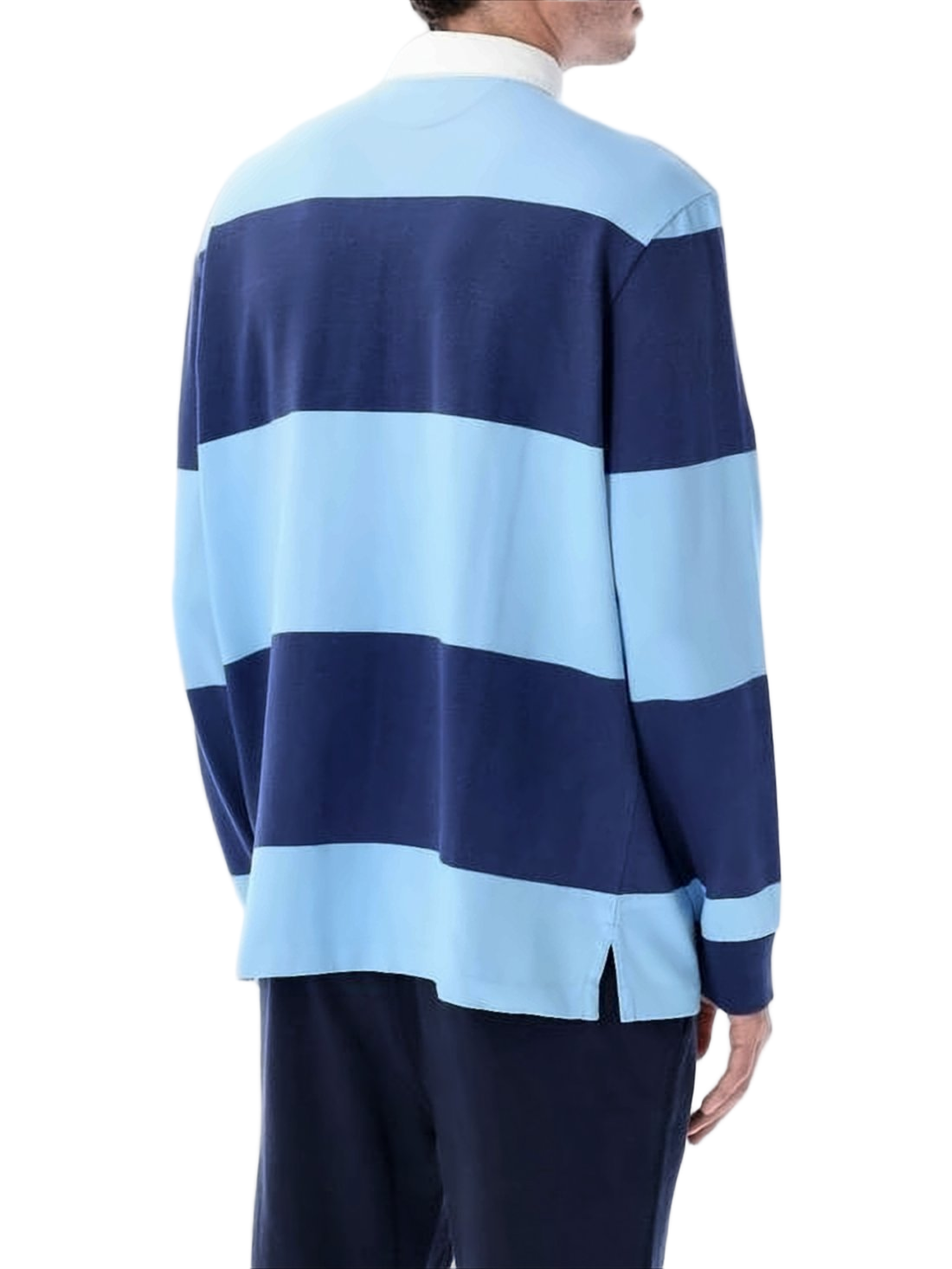 Relaxed Fit Striped Polo Shirt