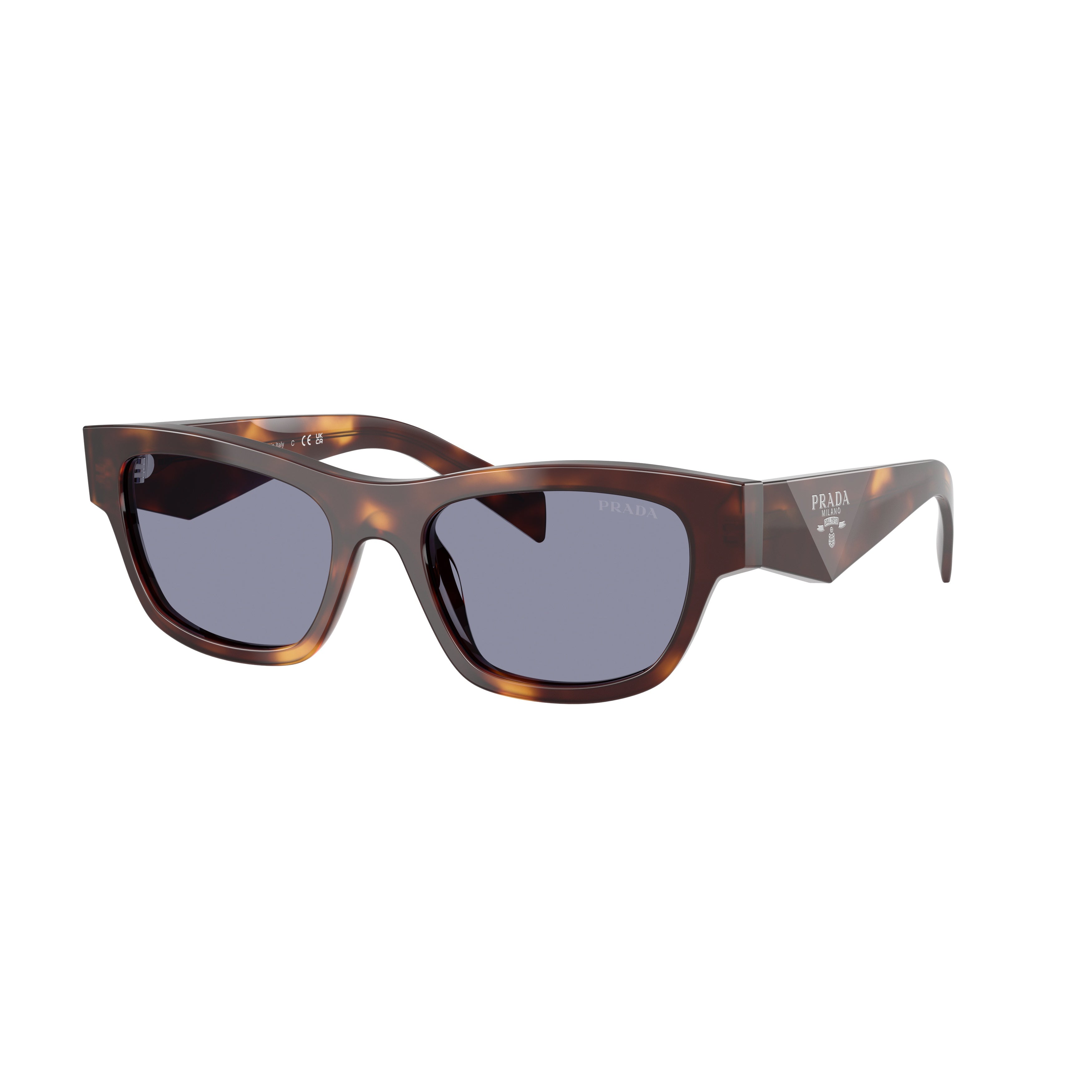 0pr B09s Rectangular Tortoiseshell Acetate Sunglasses