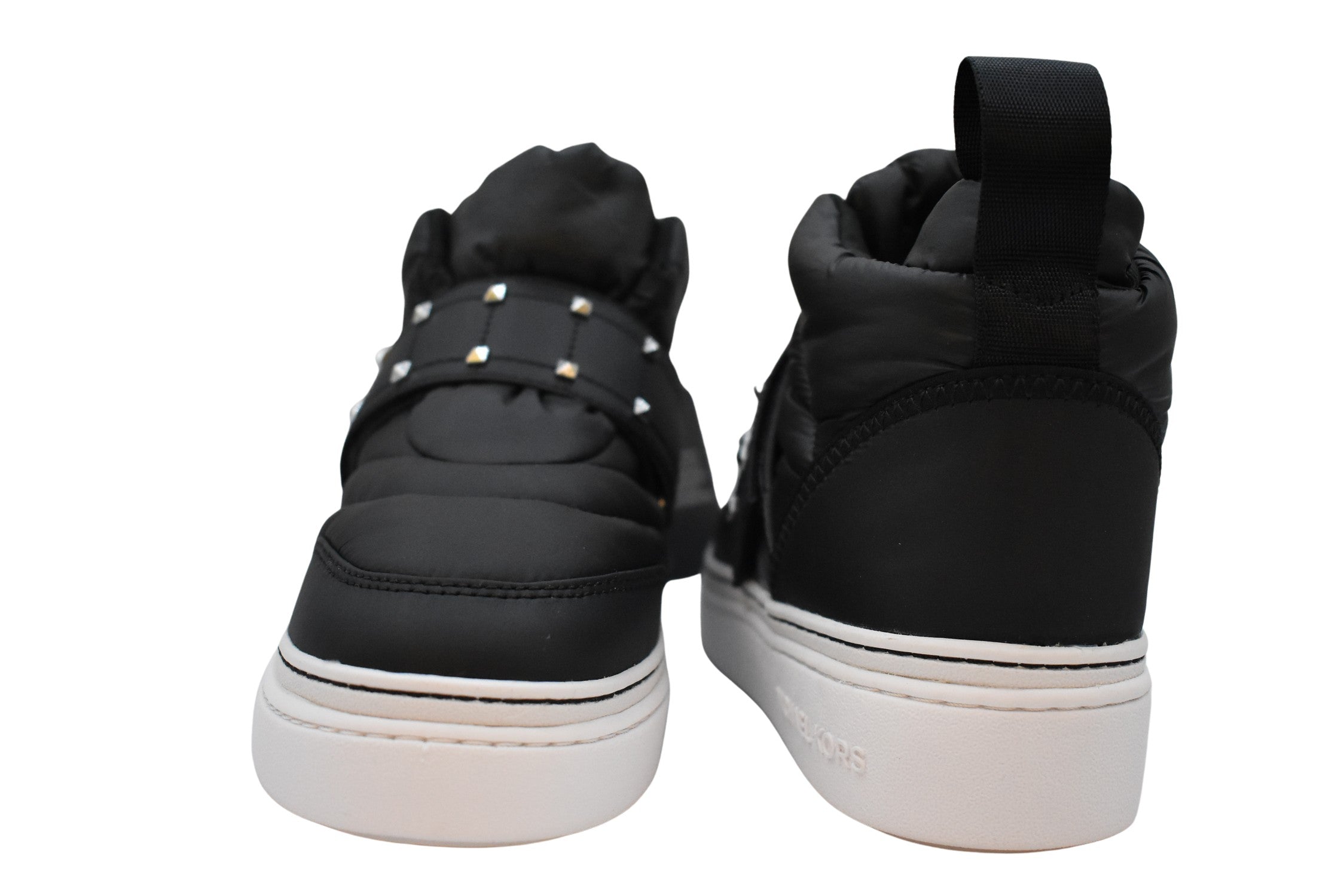 Padded High-Top Flat Sneakers