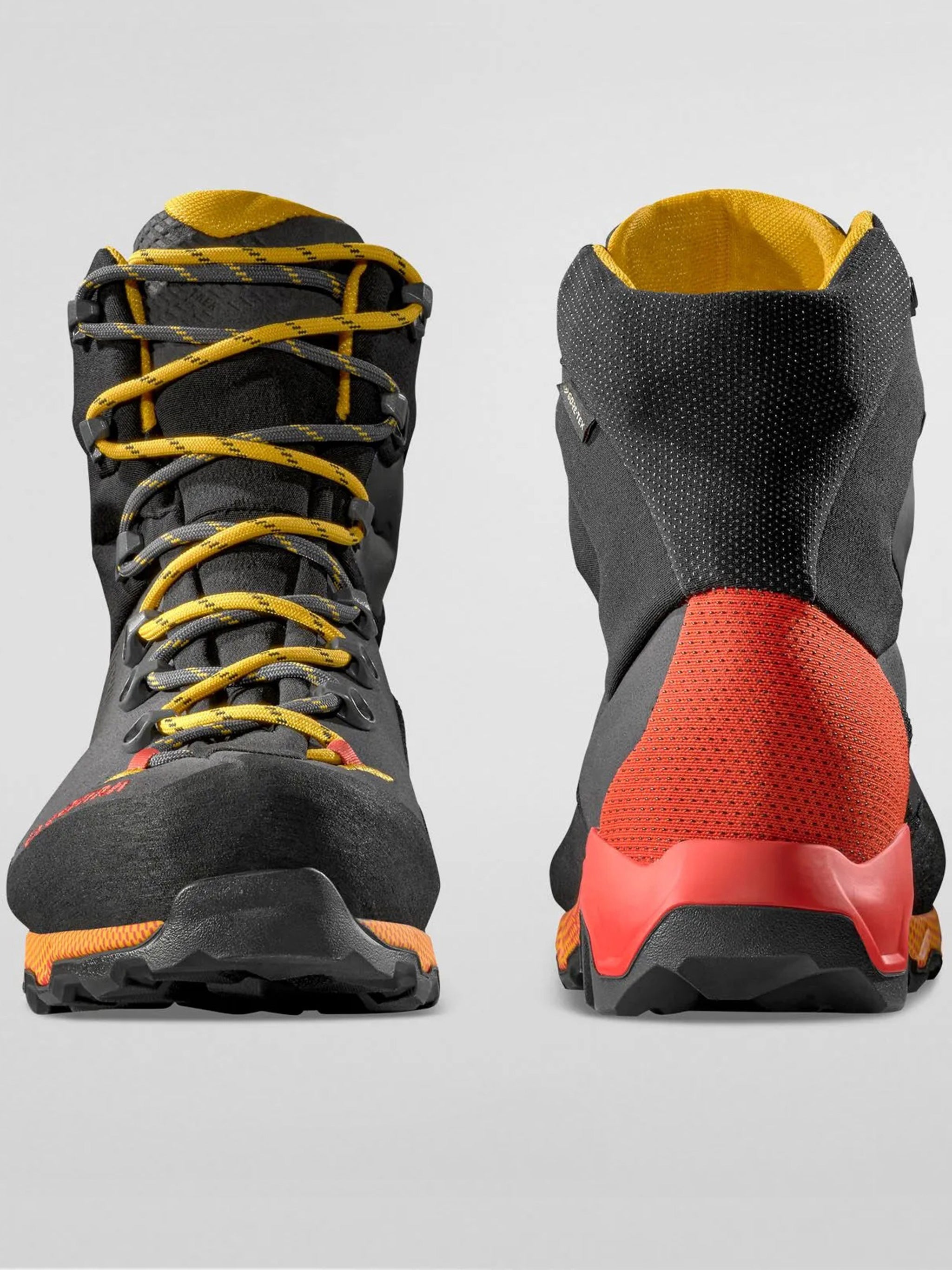 Black/Dark Grey Aequilibrium Trek High-Top Hiking Boots