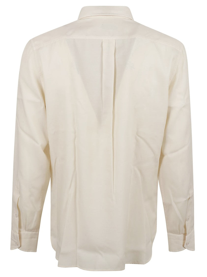 Classic Button-Down Shirt With Structured Collar