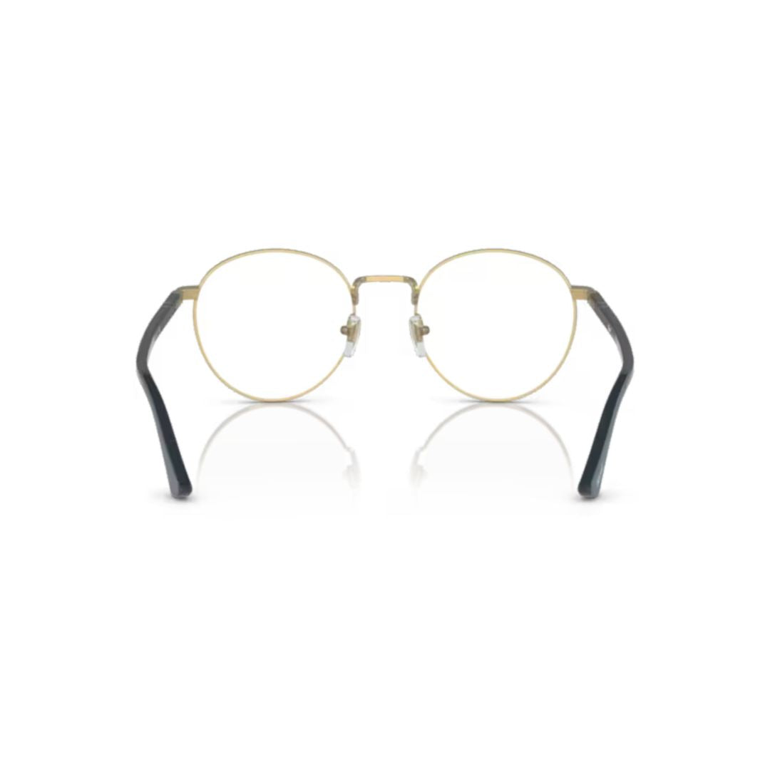 1008v Vista Round Metal Frame Eyeglasses