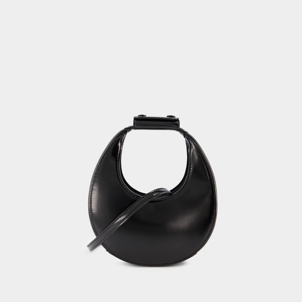 Good Night Moon Purse - Leather - Black