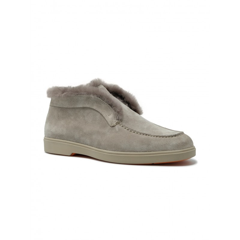 Pfrm45 Toupe Suede Boots