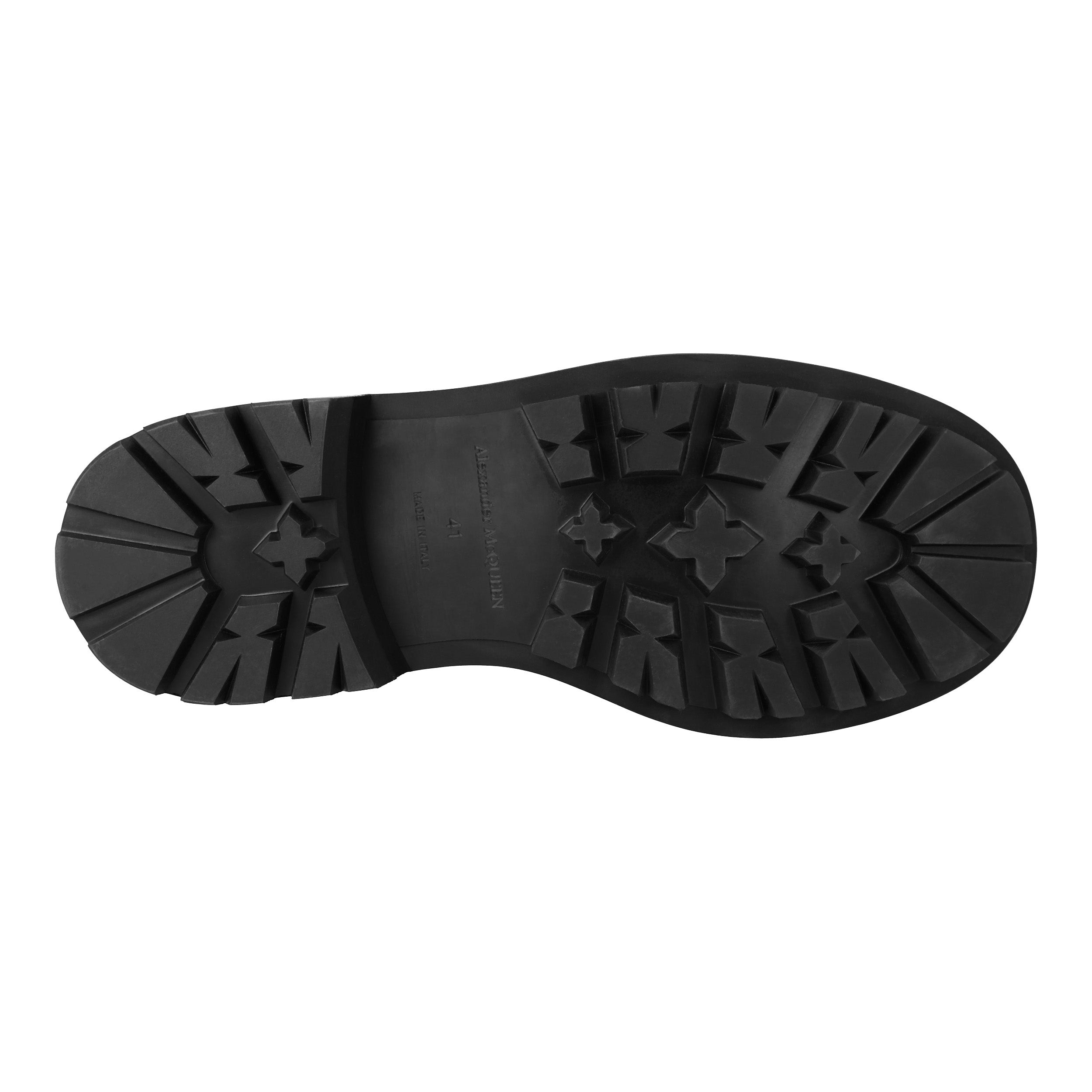 Ridged Sole Lace-Up 'Black'