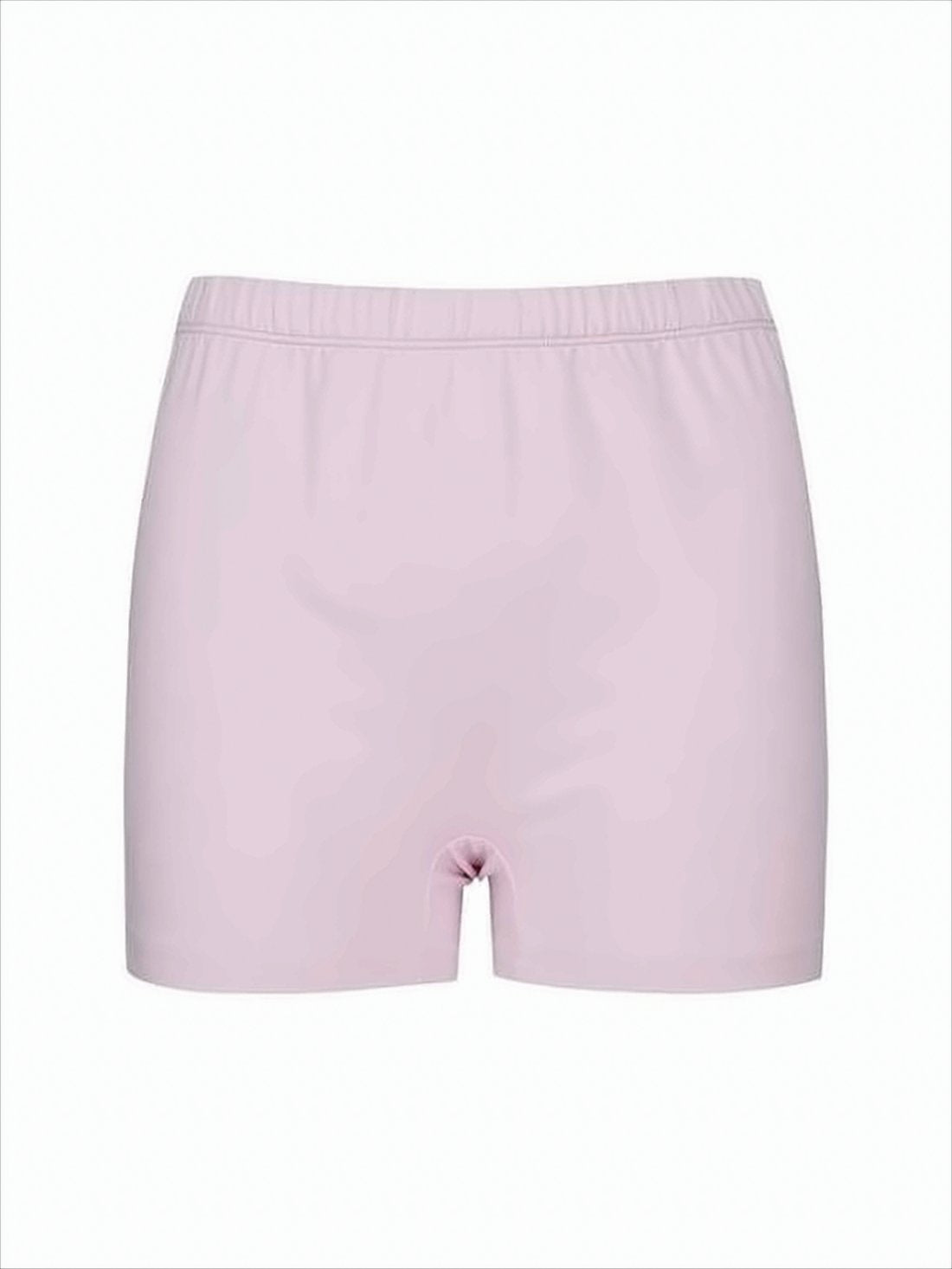 Pleated Mini Skirt with Integrated Shorts and Logo Detail