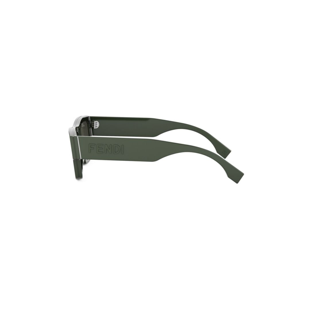 Fe40118i Bold Rectangular Sunglasses