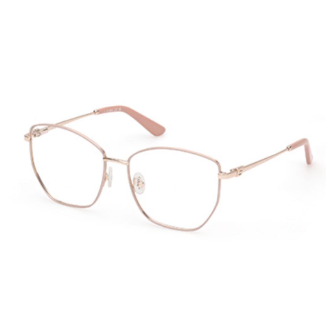 Gu2825 Rose Gold Thin Metal Frame Eyeglasses