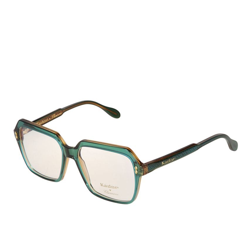 Giada Glamour Geometric Frame Sunglasses with Oversized Lenses