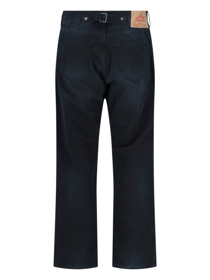 Straight Jeans – Black