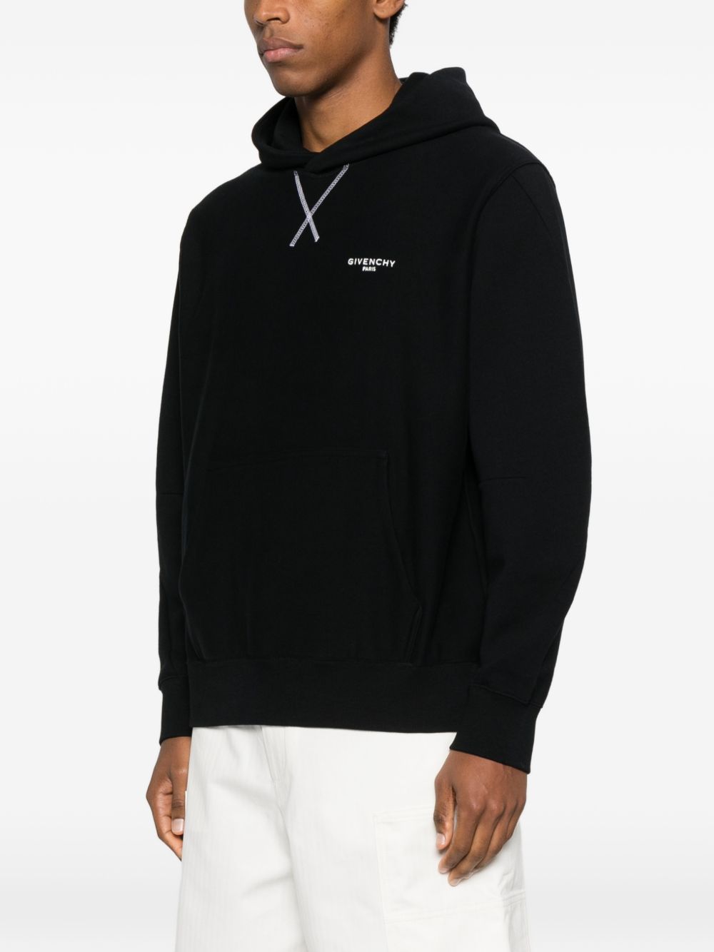 Black Hoodie hoodie with Kangaroo Pocket