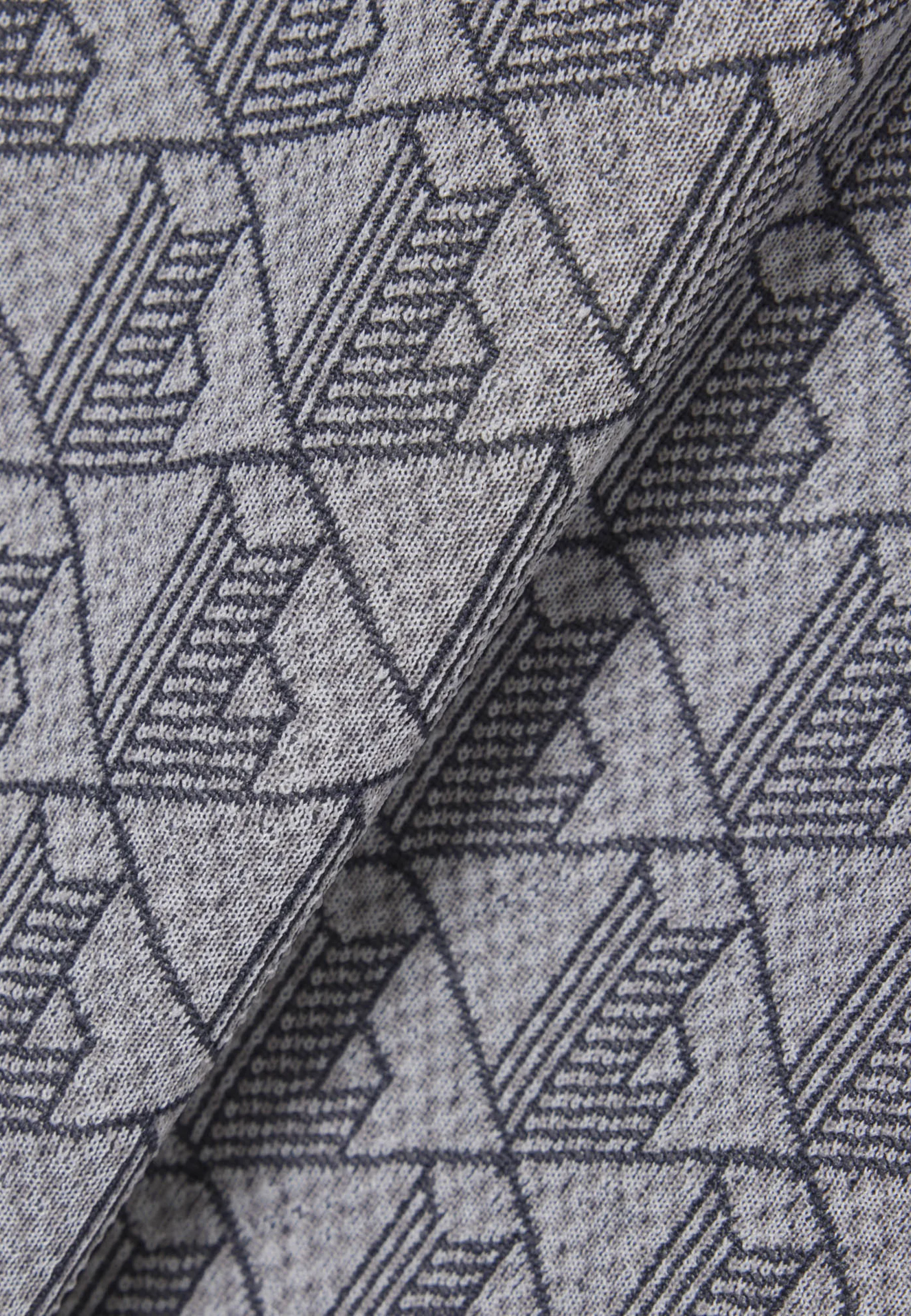 Gray Paris Jacquard Track Jacket
