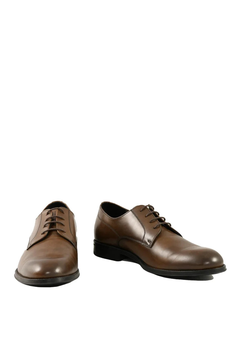 Leather Shoes - Brown