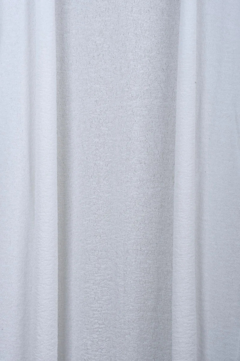 Long Brushed Cardigan - White