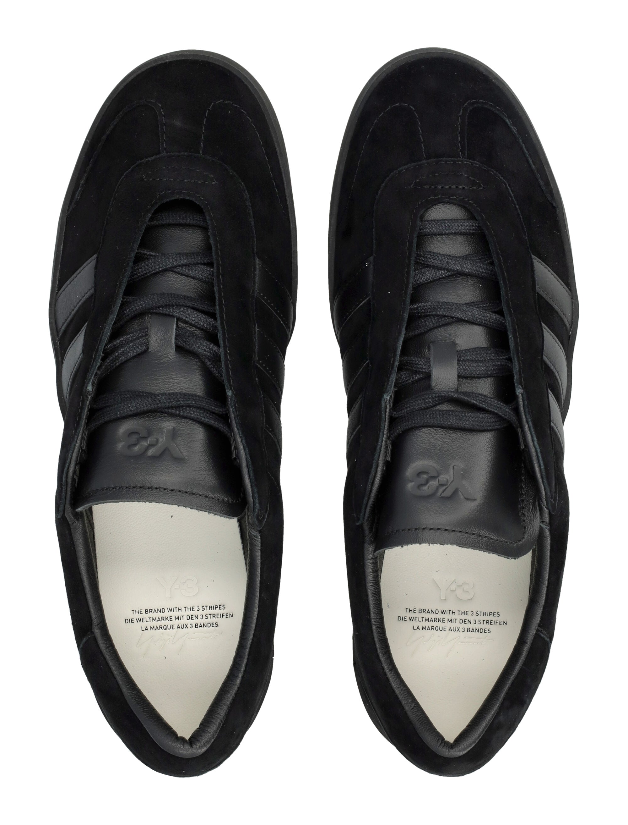 Gazelle Black Leather Sneakers