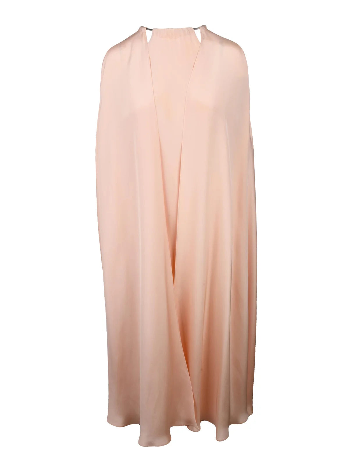 Long Dress Silk Pink