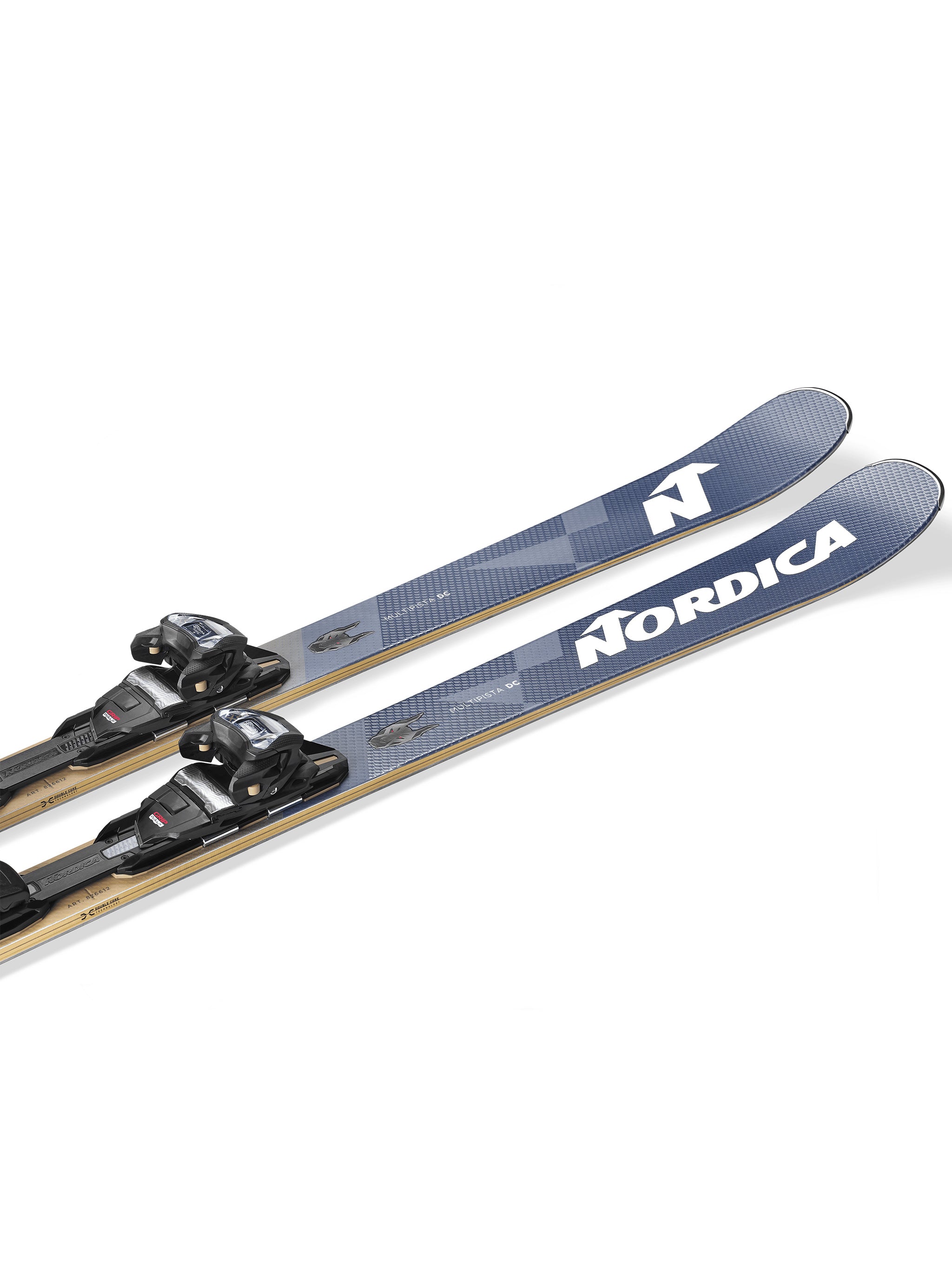 Beige Dobermann Multipista Multipurpose Branded Skis