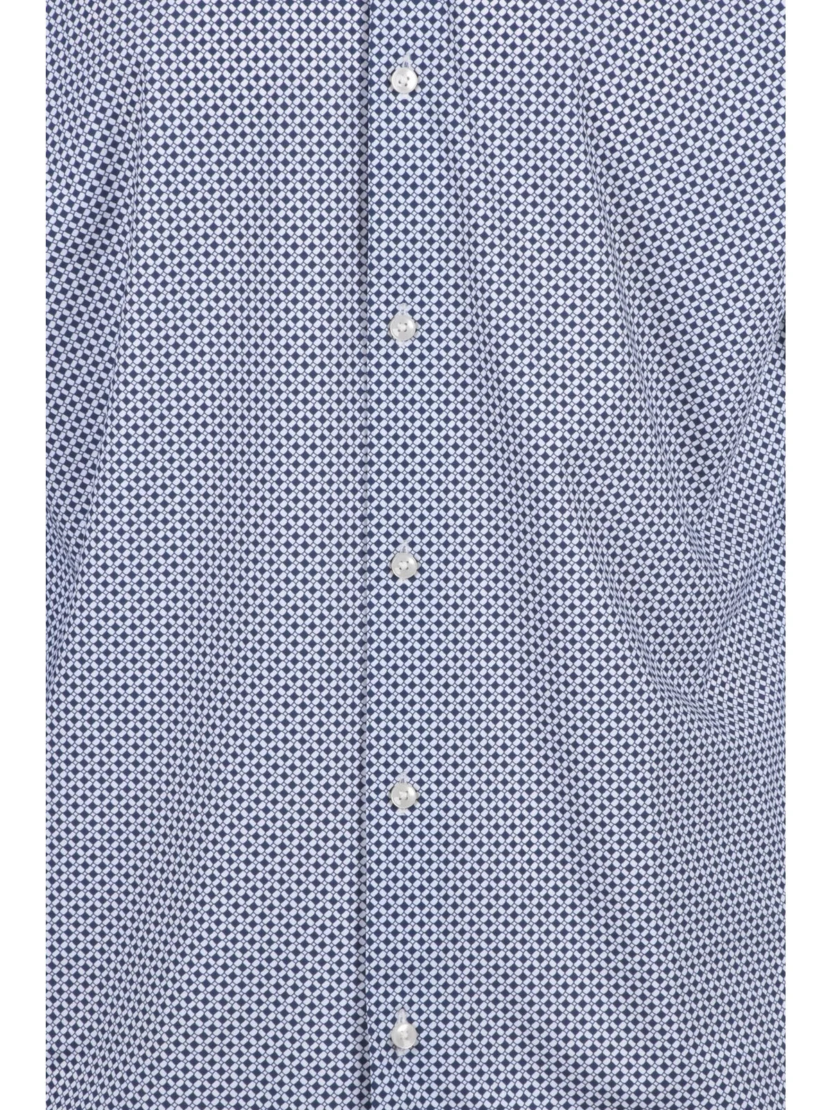 Stretch Shirt - White/Blue