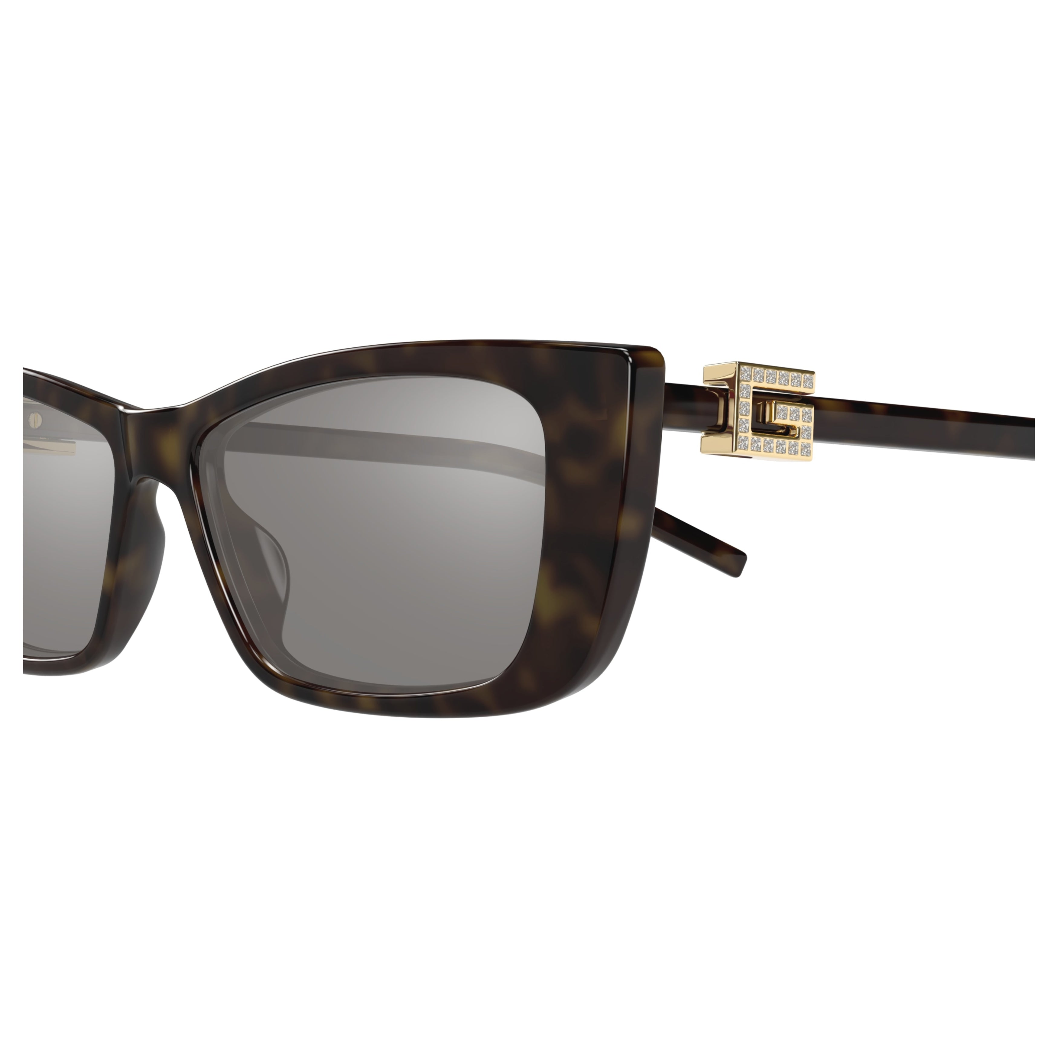Gg1681s Tortoiseshell Rectangular Sunglasses
