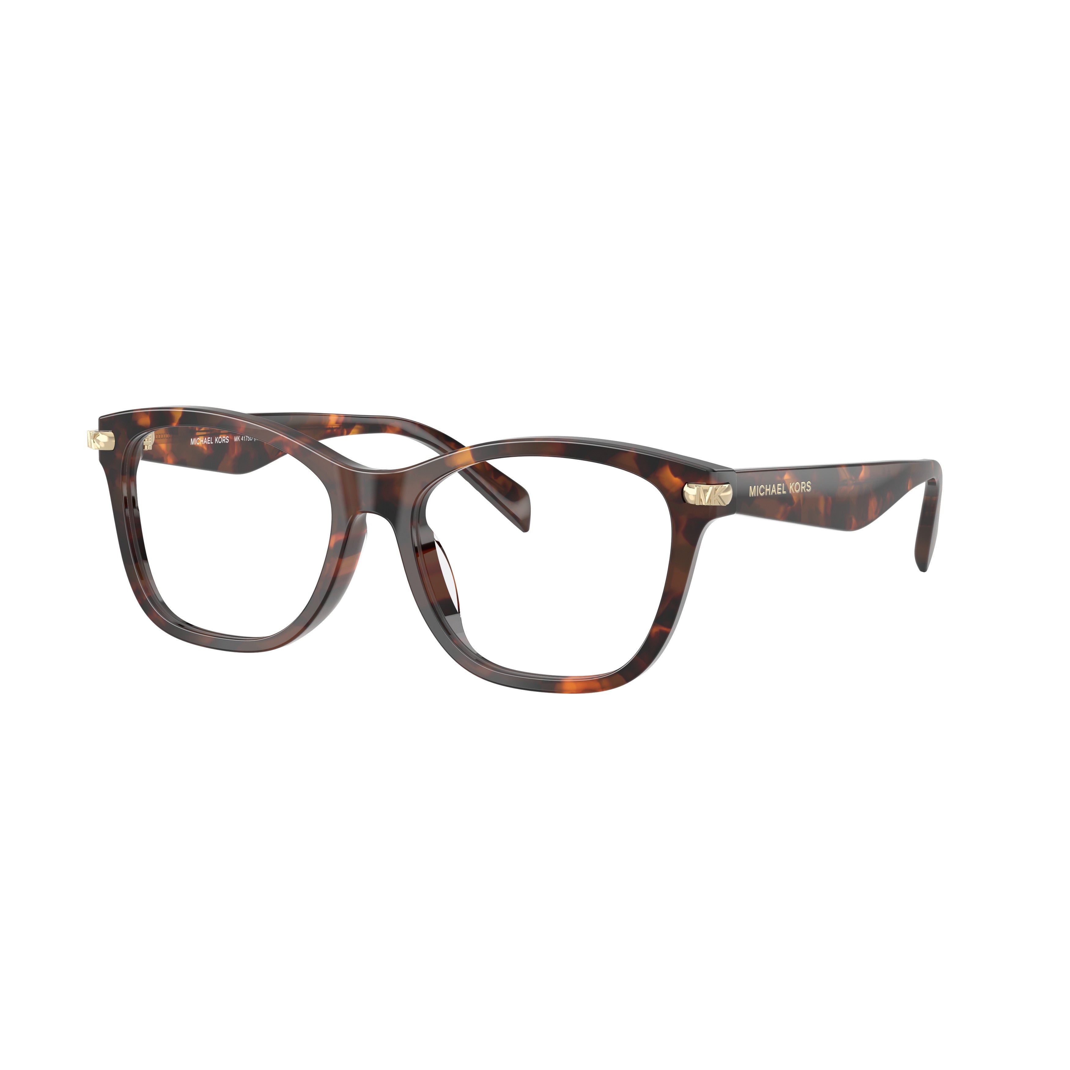 0mk4175d Classic Tortoiseshell Acetate Eyeglasses with Gold Accents