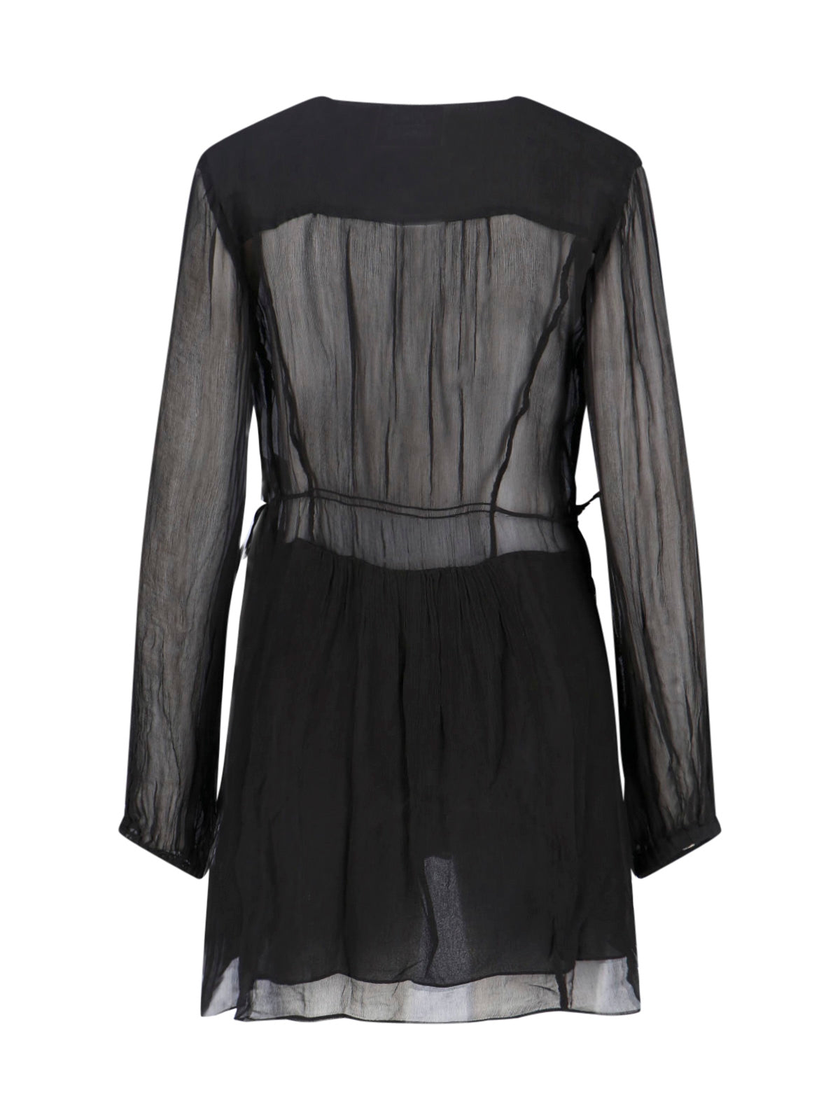 Refined Black Dress with Sophisticated Silhouette