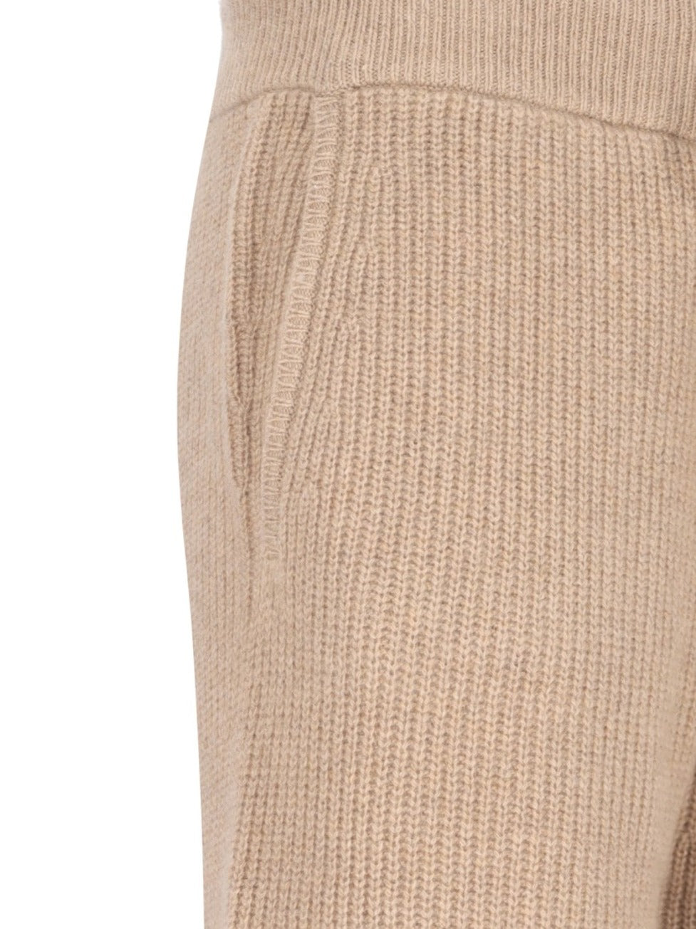 Ribbed Corduroy Pants – Beige