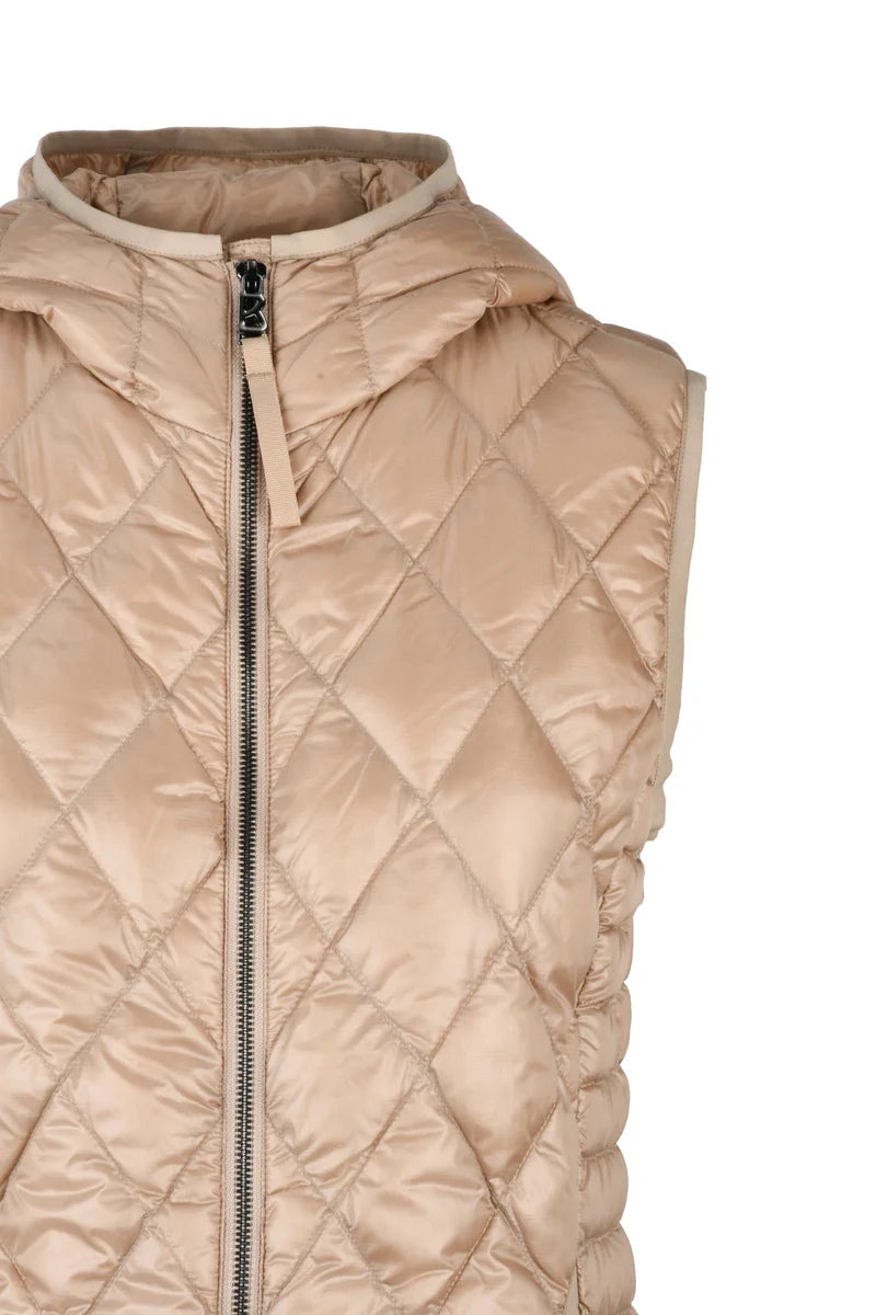 Padded Vest - Brown