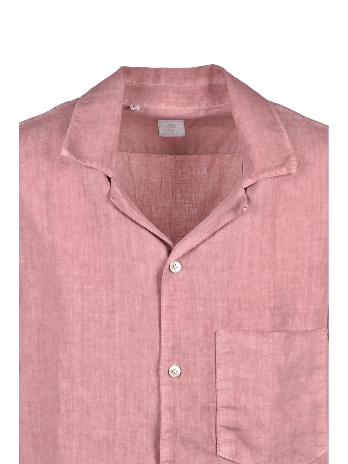 Brown Men Linen Shirt