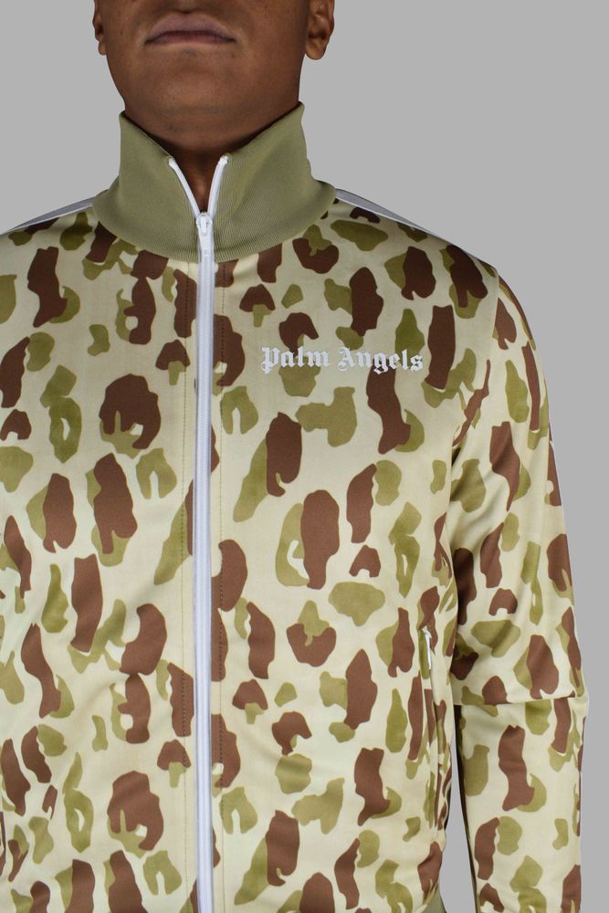 Brown And Khaki Spotted Bomber