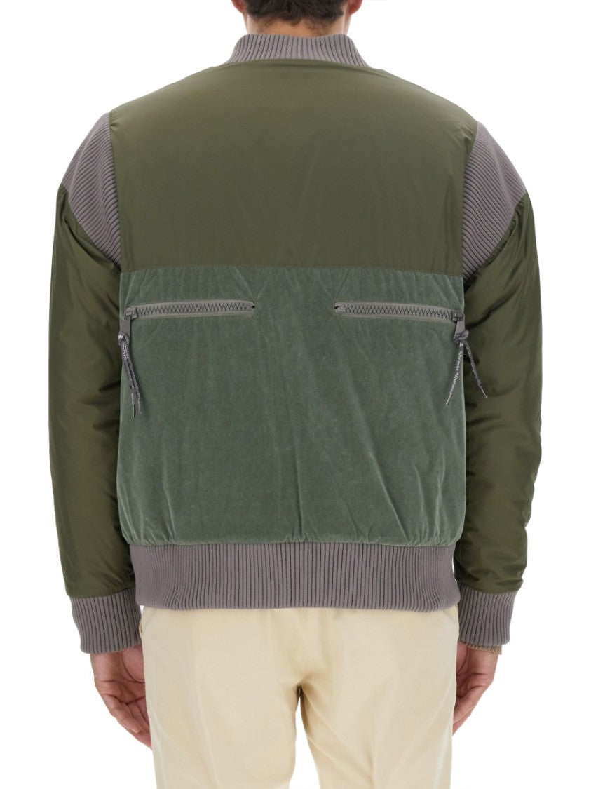 Bomber Jacket With Logo