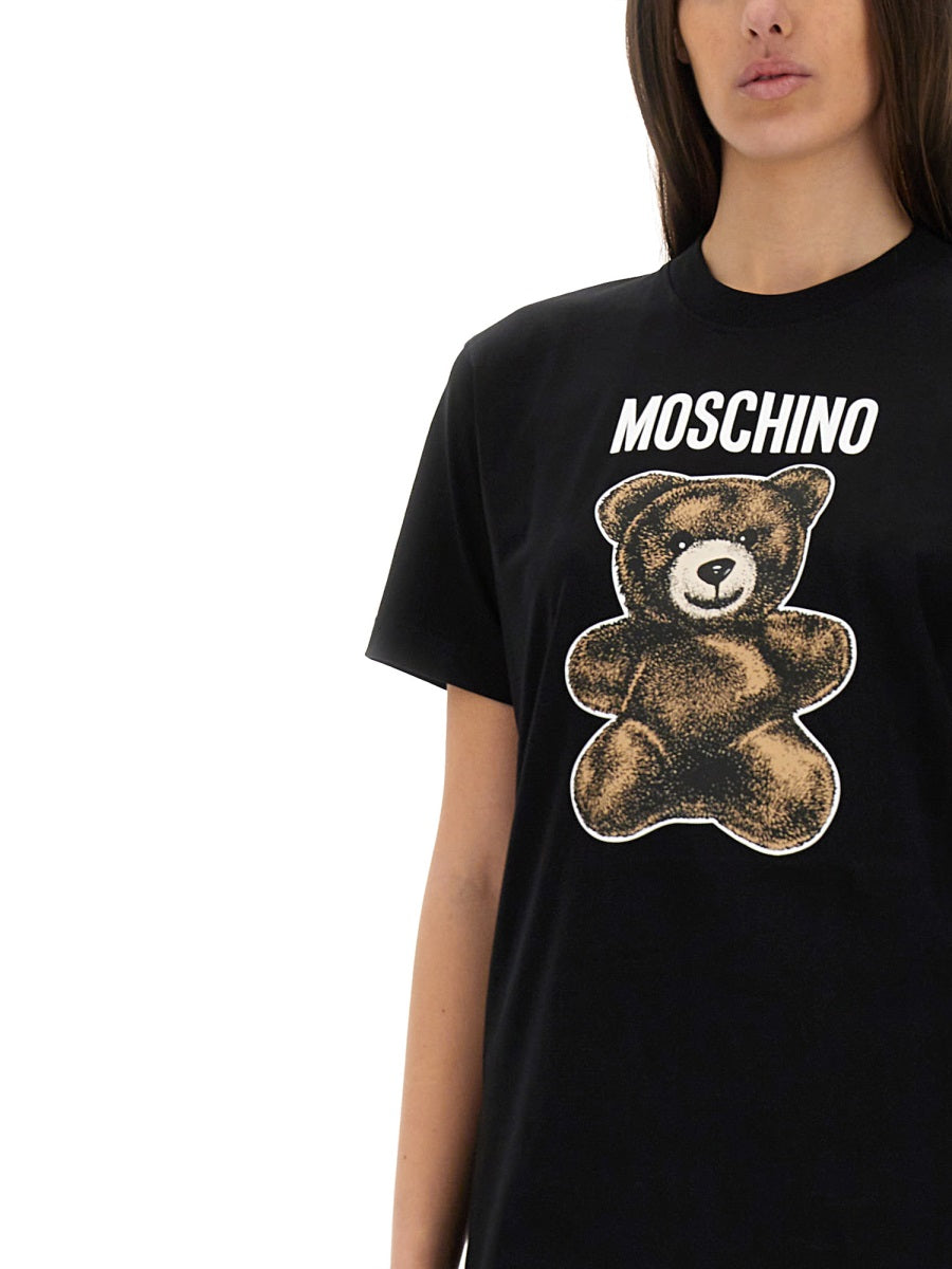 Playful Teddy Bear Graphic T-Shirt