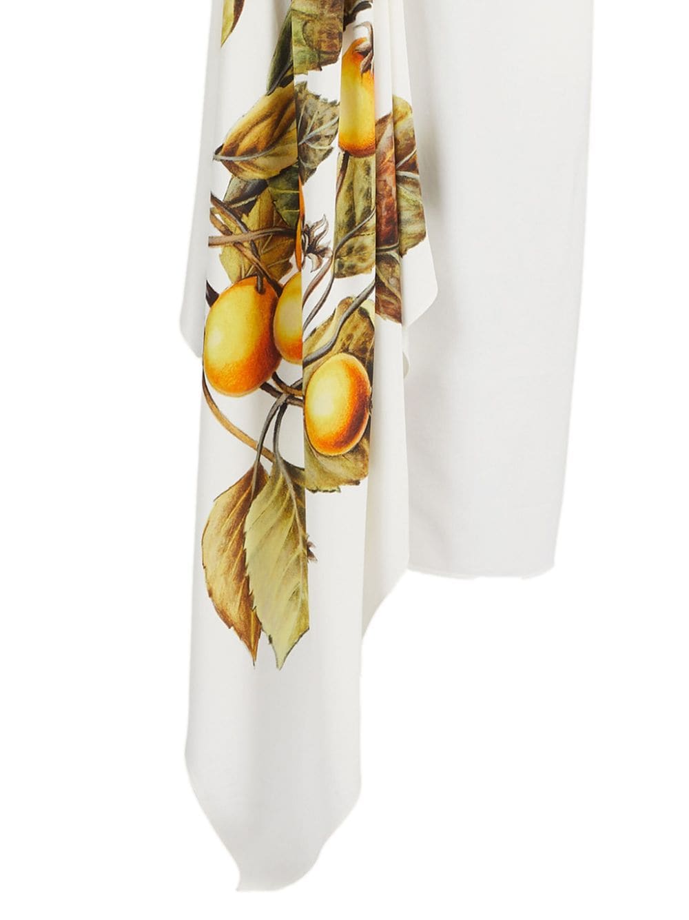 High-Waisted Draped Skirt
