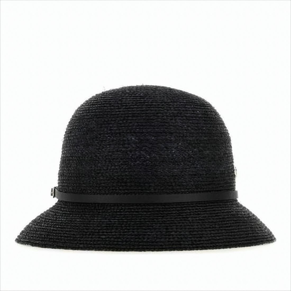 Raffia Hat with Adjustable Leather Band