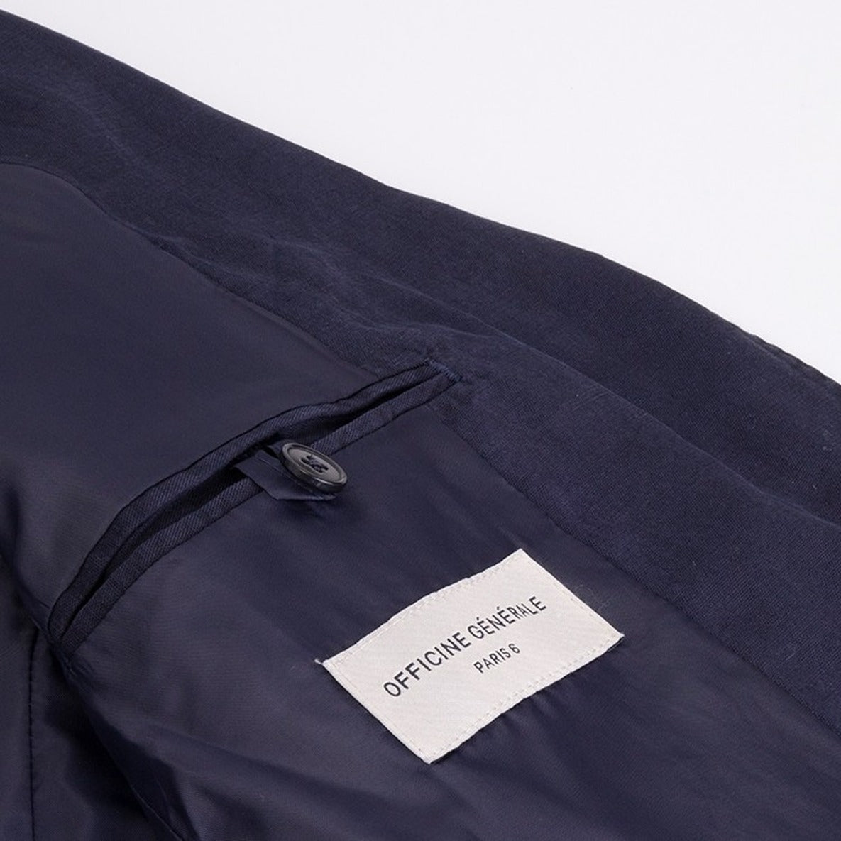 Unconstructed Two-Button Jacket With Soft Shoulder Design