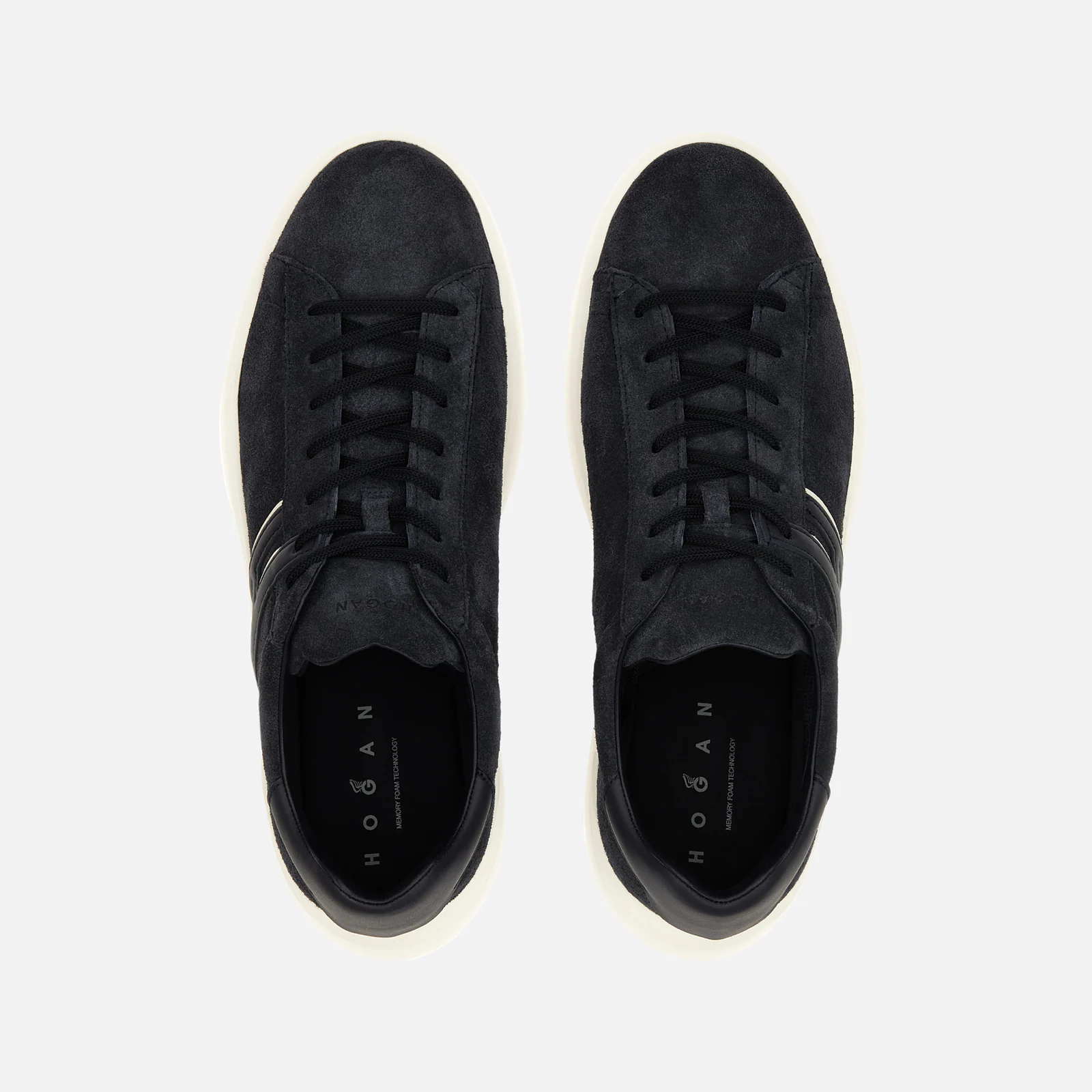 Lace-Up Sneakers With Suede Upper