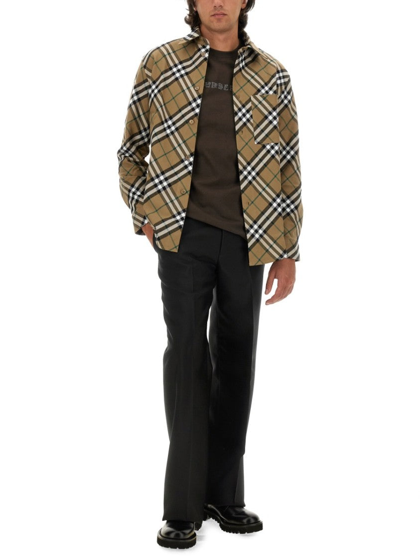 Check Patterned Burberry Shirt