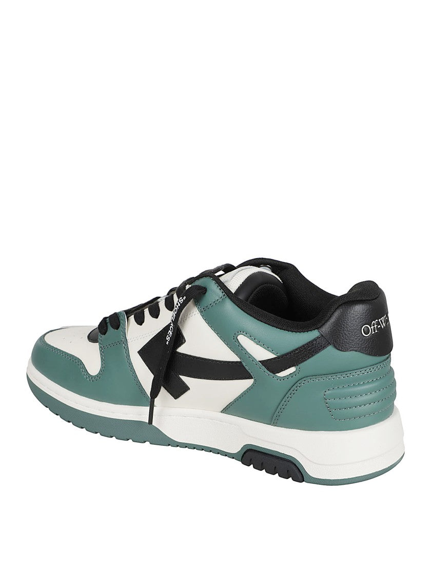 Low-Top Sneakers With Textured Panels And Distinctive Accents